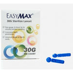EASYMAX Lancets, Sterile, Glucose Meter, 100 Pcs/Box