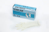 COSMO MED Latex Examination Gloves Powdered (White), Box/100s