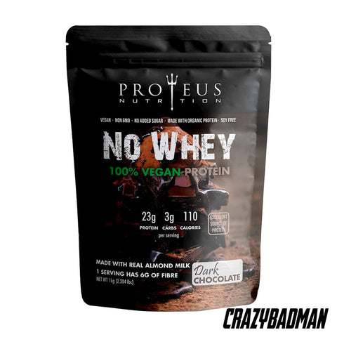 Proteus Nutrition NO-WHEY Vegan Dark Chocolate Protein (1kg)