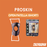 Proskin Open Patella Knee Support (short)