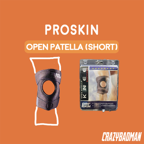 Proskin Open Patella Knee Support (short)