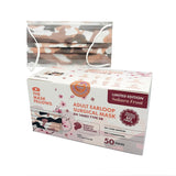 The Mask Fellows - Adult Earloop Surgical Mask - Sakura Frost 50pcs/box