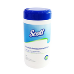 Scott Alcohol Antibacterial Wipes 1-Ply, 14cm x 20.5cm (70pc)