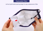 Reusable Kids' Face Mask with possible add-on filters