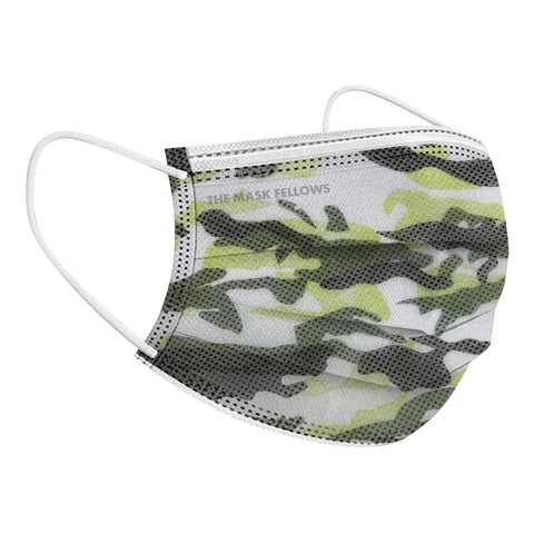 The Mask Fellows - Adult Earloop Surgical Mask - Jungle Ops 50pcs/box