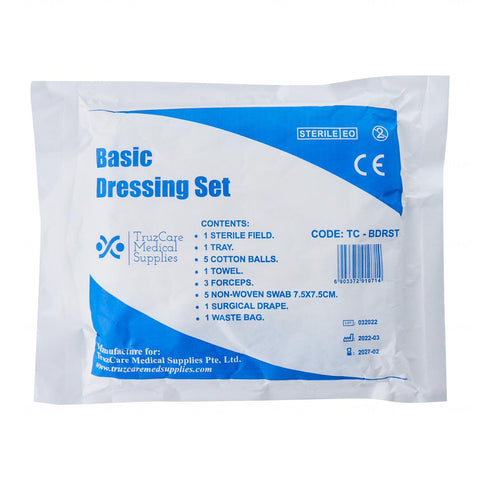 TruzCare Disposable Basic Dressing Set