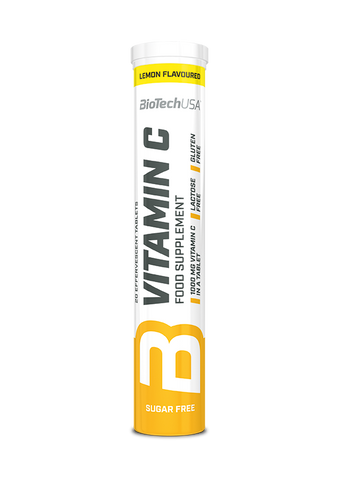 BiotechUSA: Vitamin C Effervescent (20 tabs / tube)