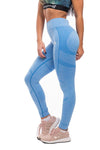 Jed North: Supple Seamless Leggings - Blue