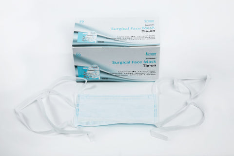 [Ready Stock] Winner Tie-on Surgical Face Mask 3-Ply 50pcs/box