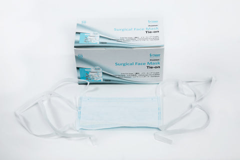 [Ready Stock] Winner Tie-on Surgical Face Mask 3-Ply 50pcs/box