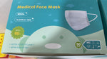 [Pre-order ETA 20th June] Children’s Disposable Medical Face Mask 3ply 50pcs/box, BFE ≥95% - White