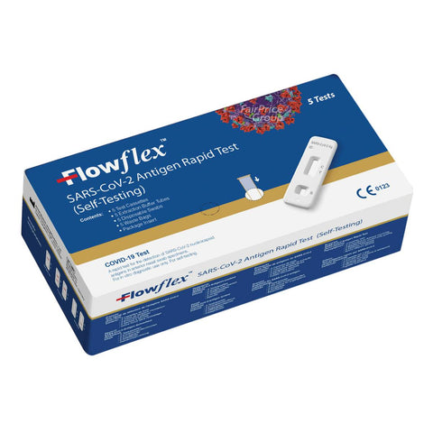 Flowflex COVID-19 ART Antigen Rapid Test Kit (5 Test / Box)