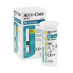 ACCU-CHEK Blood Glucose Test Strips Active Test Strip 50'S, 1 Box