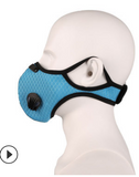 Reusable Sports Face Mask with possible add-on filters