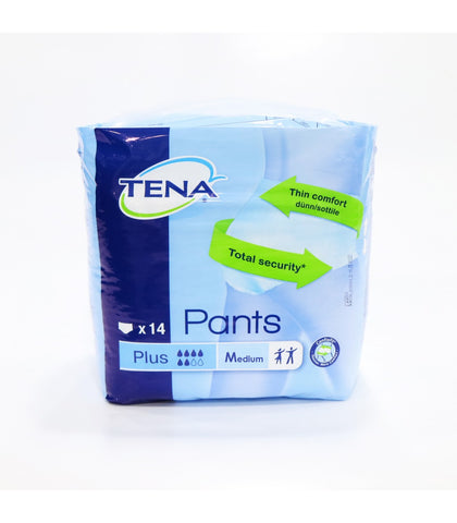 TENA Pants Plus Protective Pants, Medium, 14 Pcs/Bag